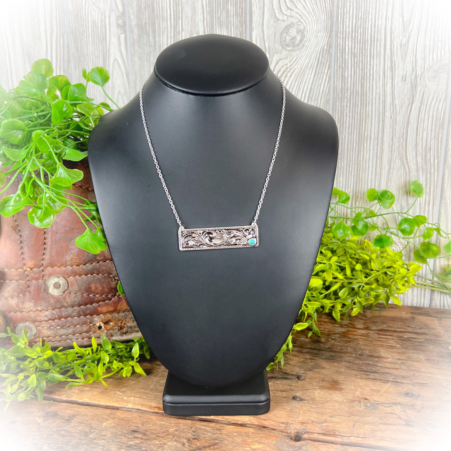 Everyday Perfect Western Bar Necklace