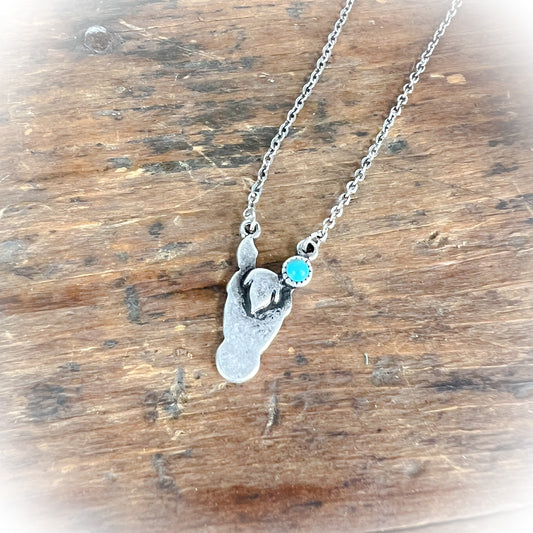 Western Horse Simple Necklace