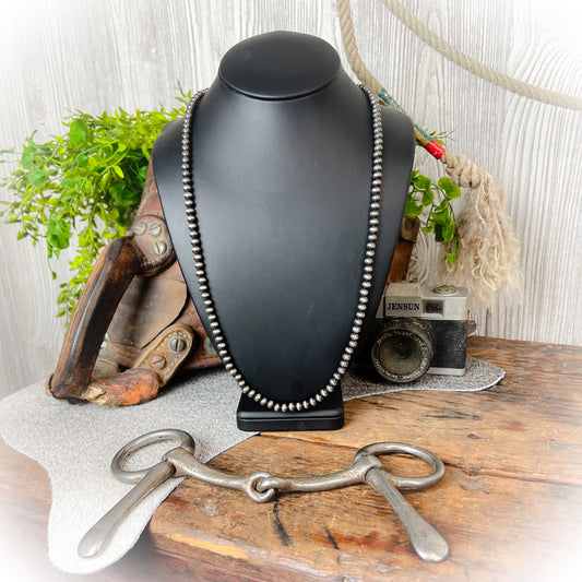 Layering Navajo Style Pearl Necklace - Multiple Colors