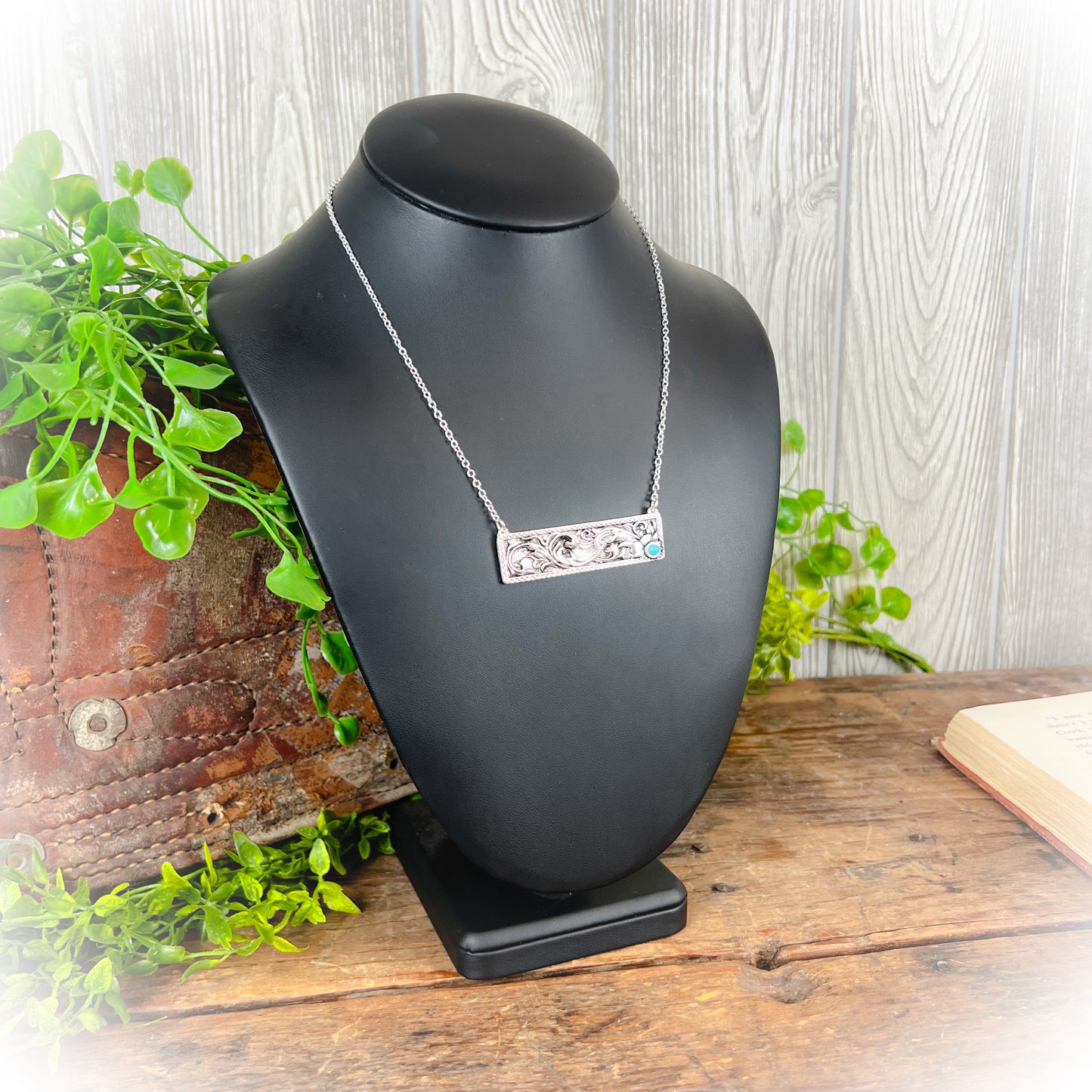 Everyday Perfect Western Bar Necklace