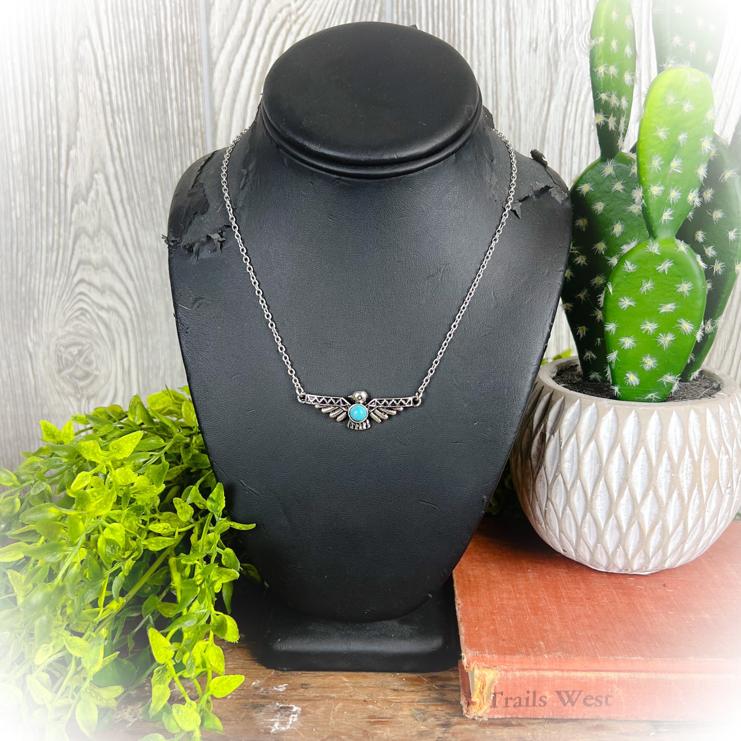 Thunderbird Necklace - Turquoise