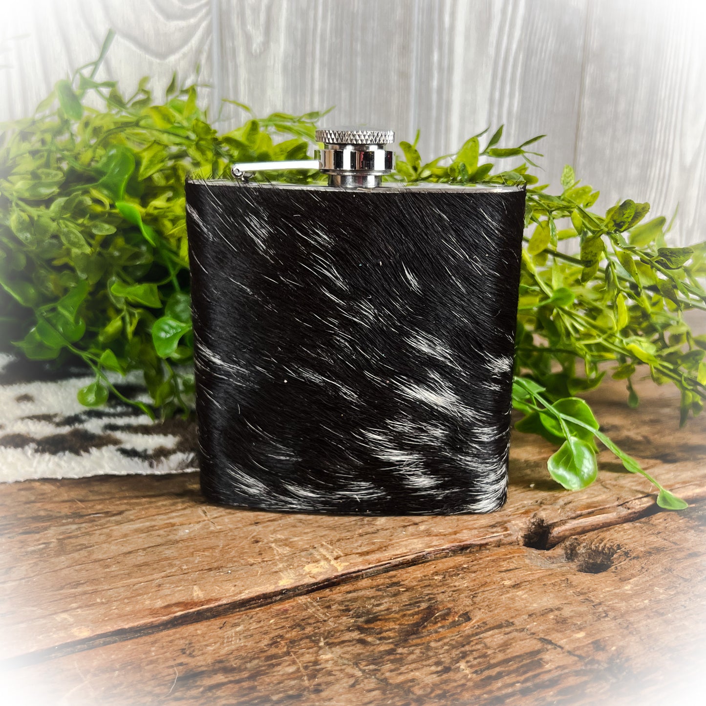 Cowhide Flask - 6oz