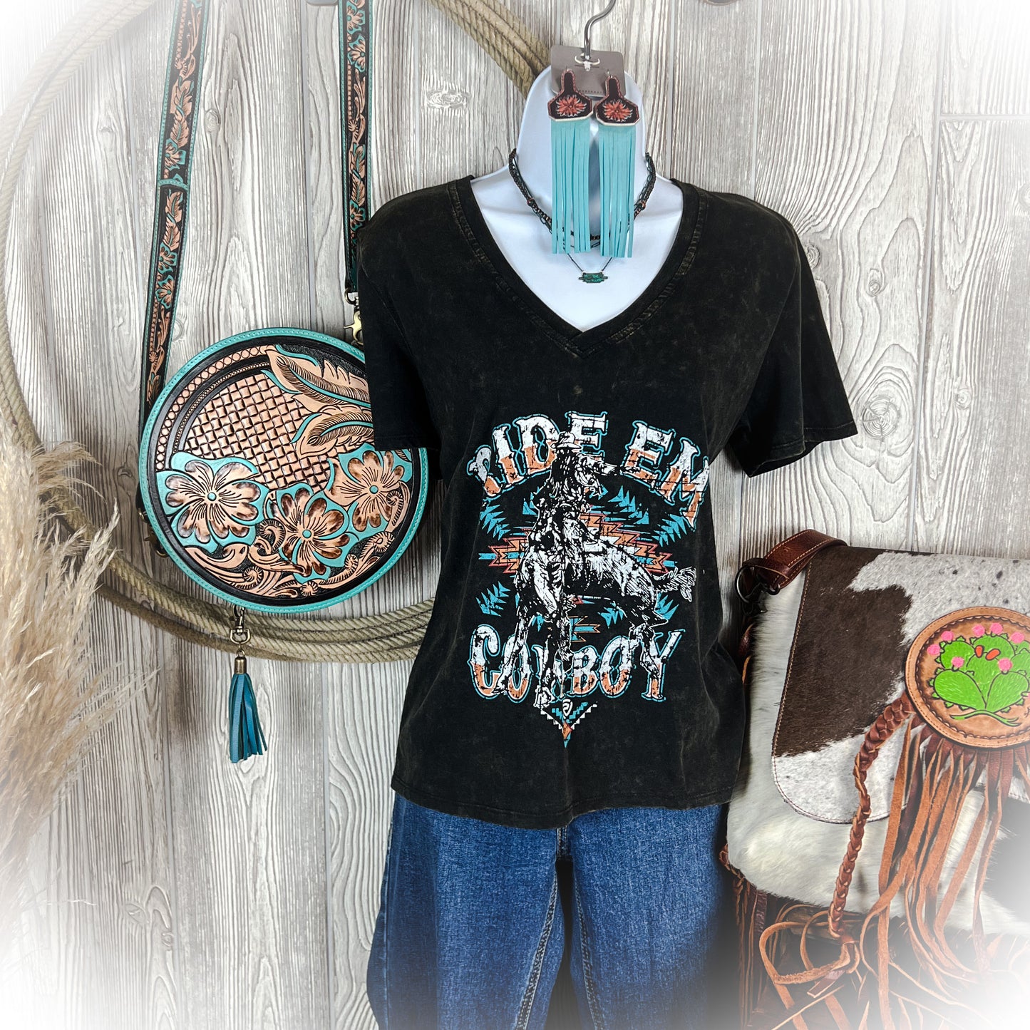 Ride Em Cowboy - Graphic Tee