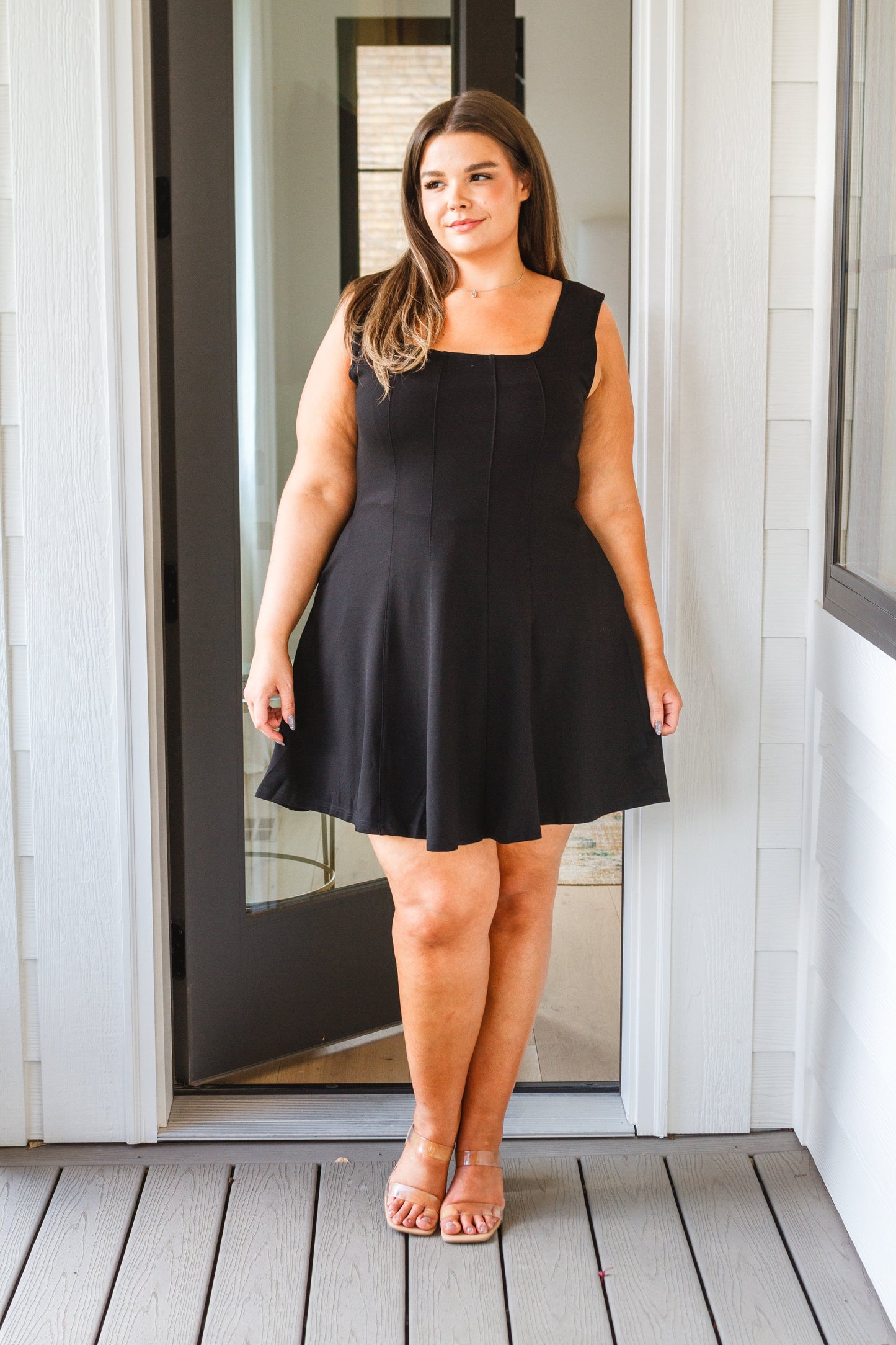 Polo Match Square Neck Dress - Online Exclusive