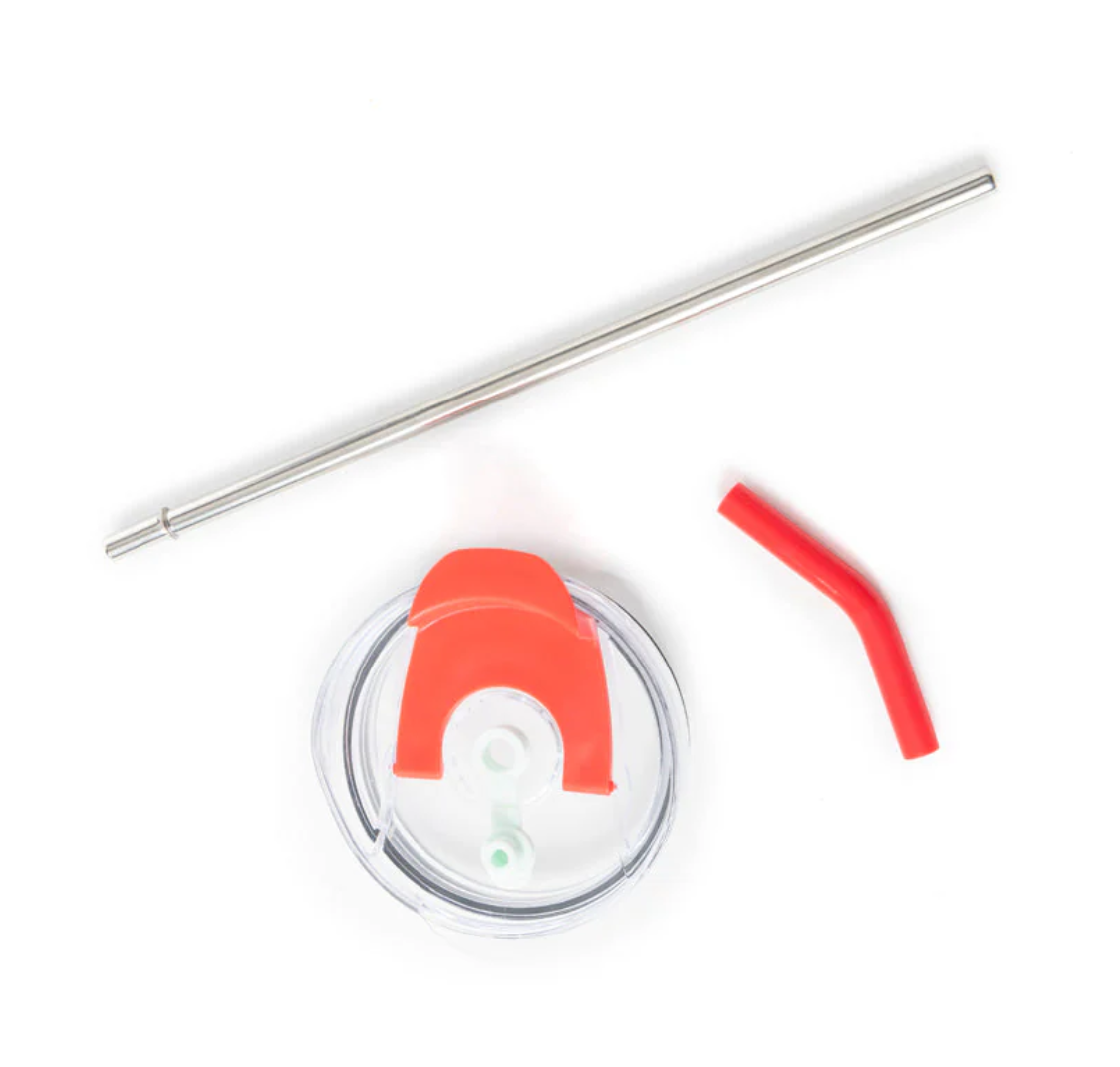 Wide Wyoming Tumbler – 40oz Western Cup with Tooled Leather Sleeve | Turquoise Cactus, Bull Skull & Aztec Design