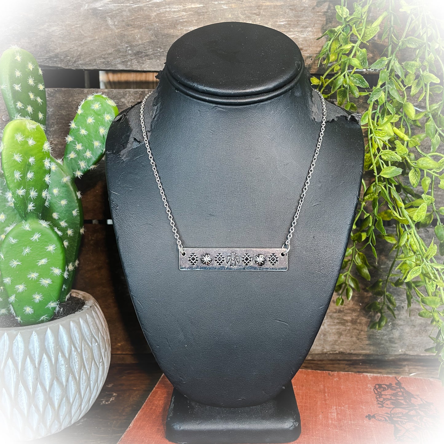 Thunderbird Bar Necklace