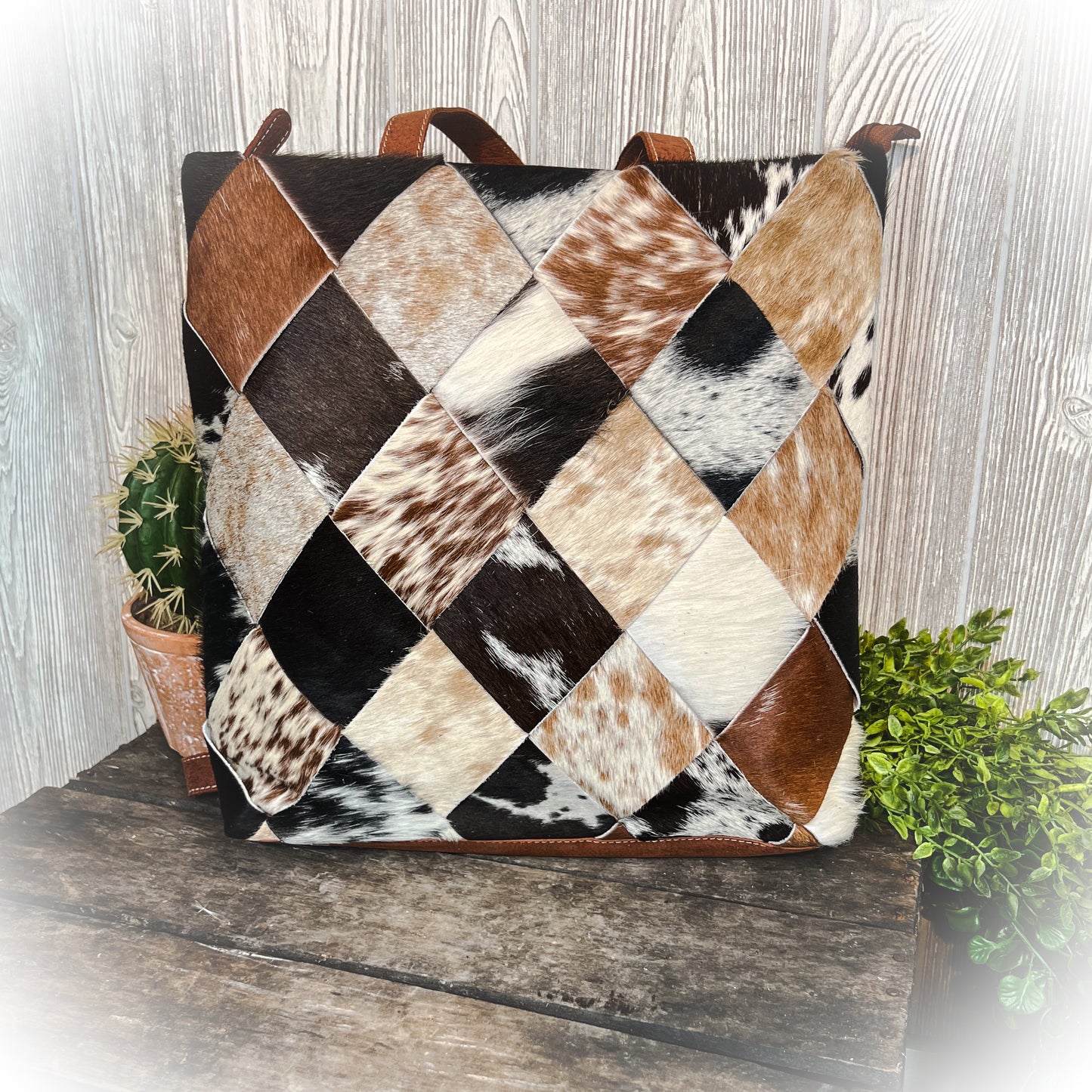 Tambra Patchwork Concealed Carry Backpack