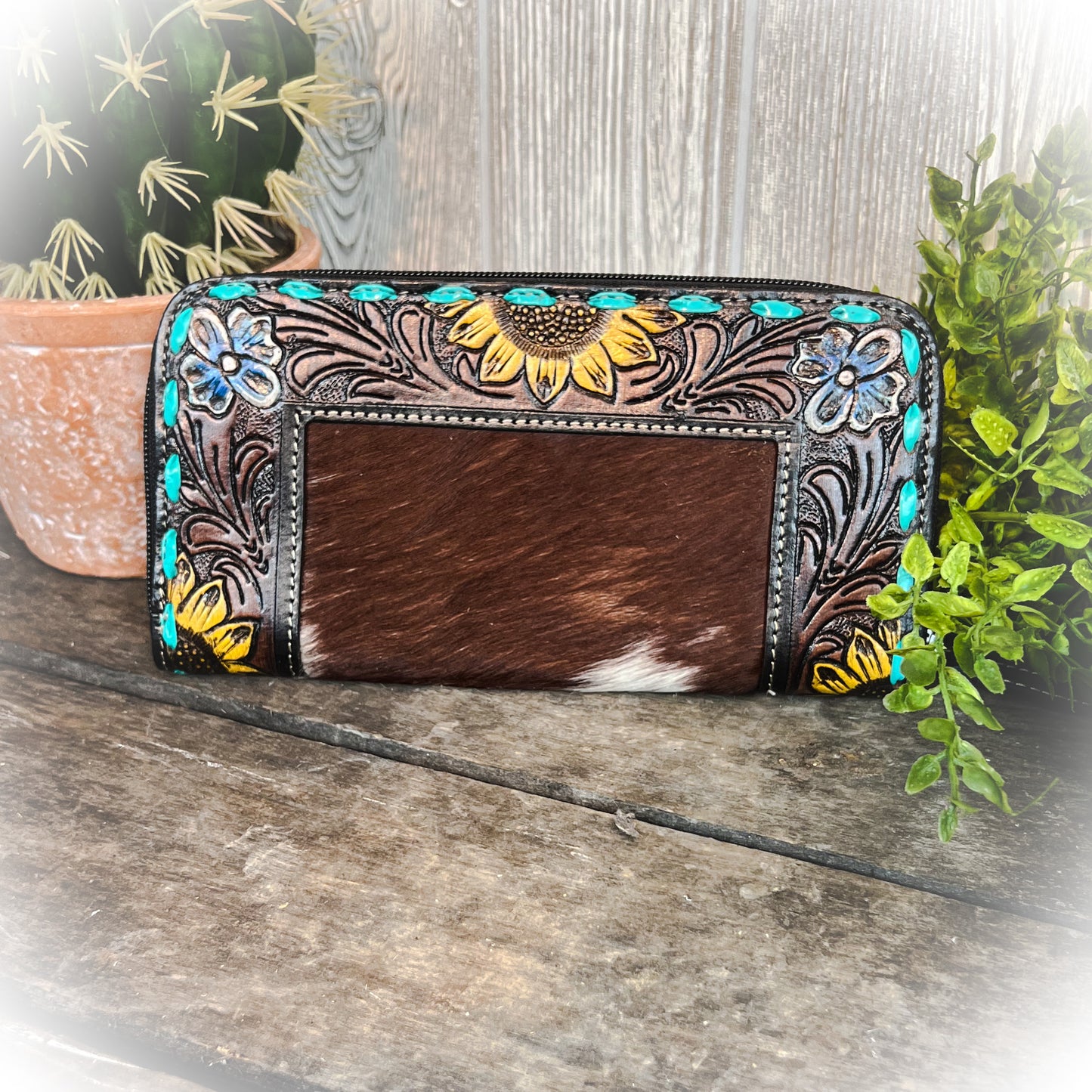 Boho Patchy Wallet
