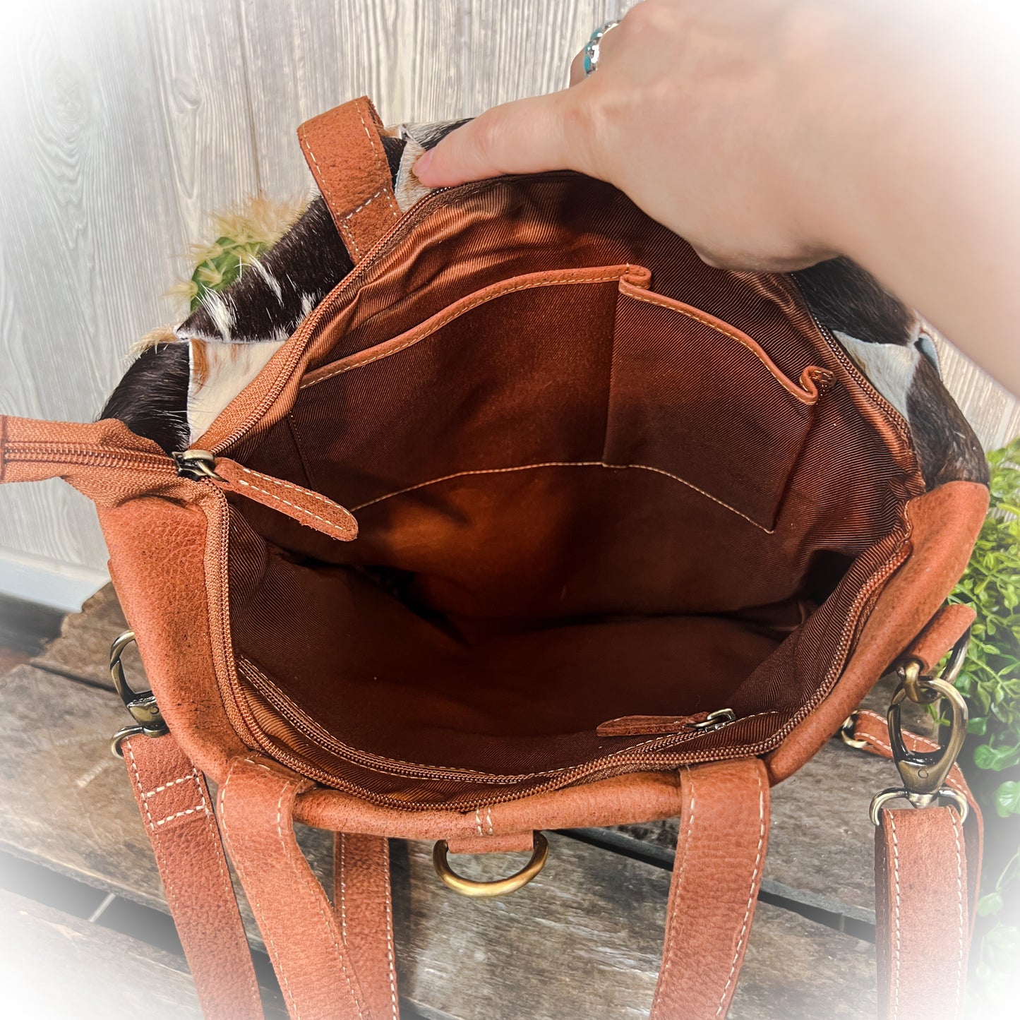 Tambra Patchwork Concealed Carry Backpack