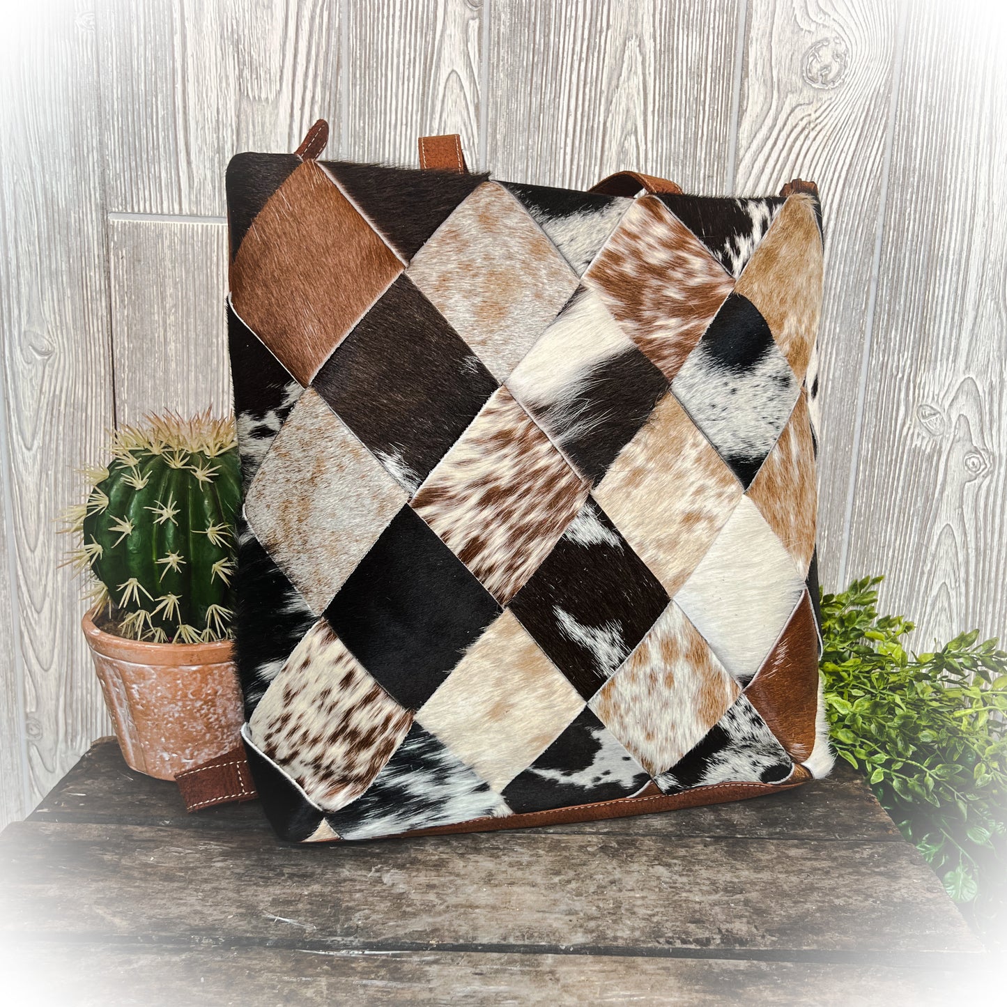 Tambra Patchwork Concealed Carry Backpack