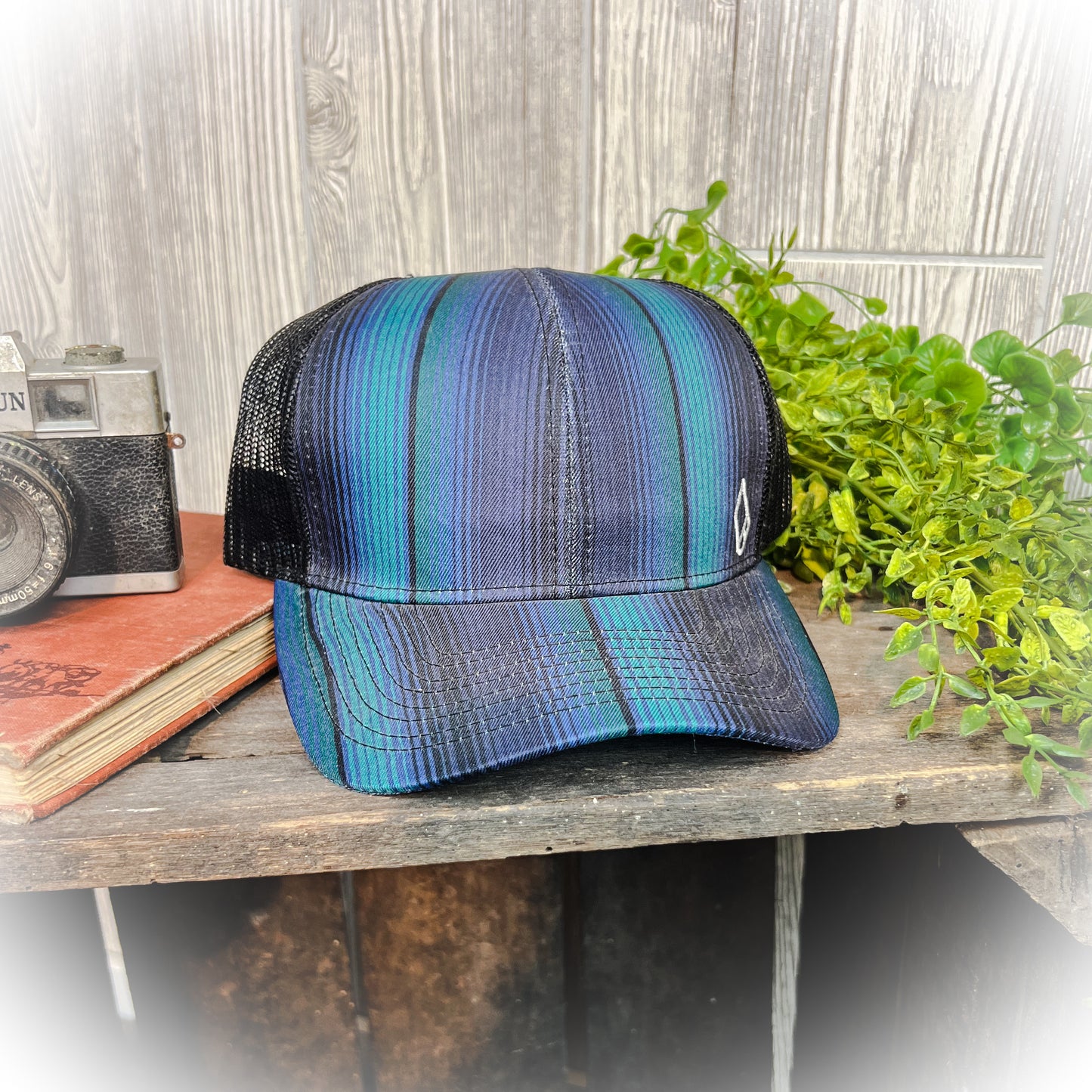 Blue Serape Hat