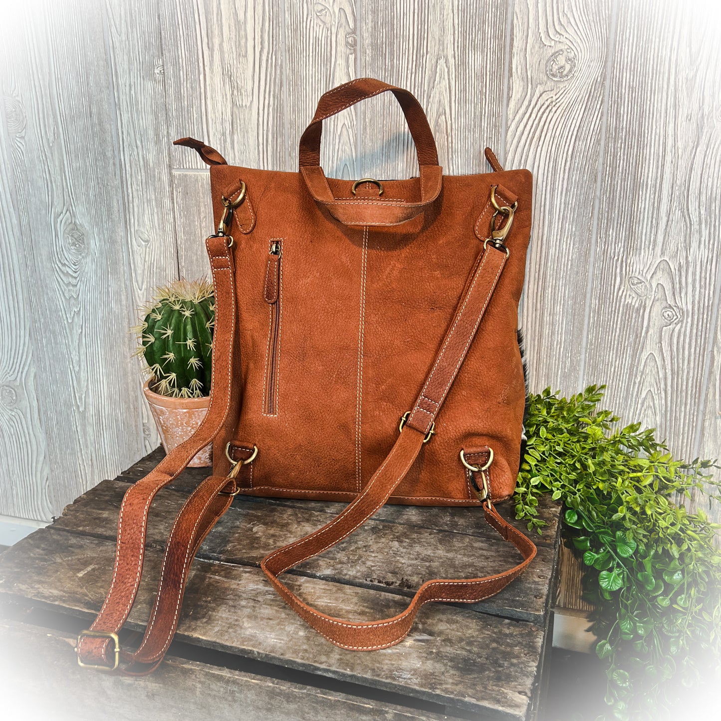 z-Tambra Patchwork Concealed Carry Backpack