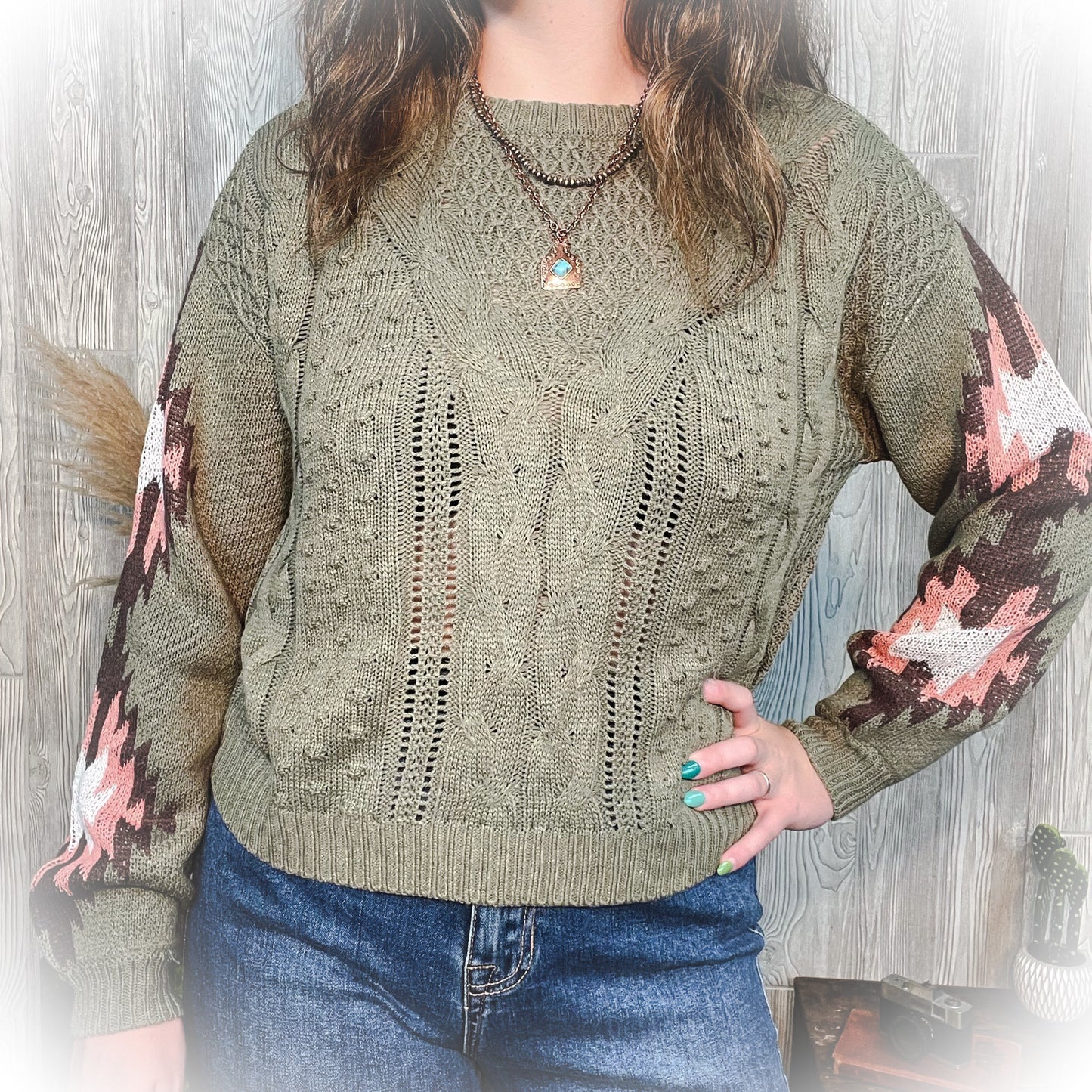 Jaded Aztec Sweater