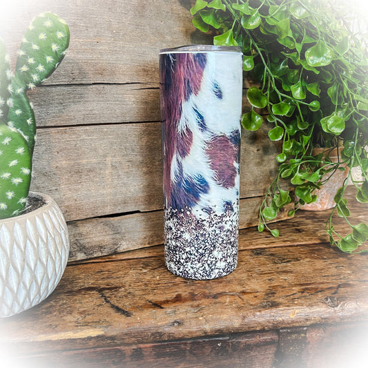 Cow Print Tumbler