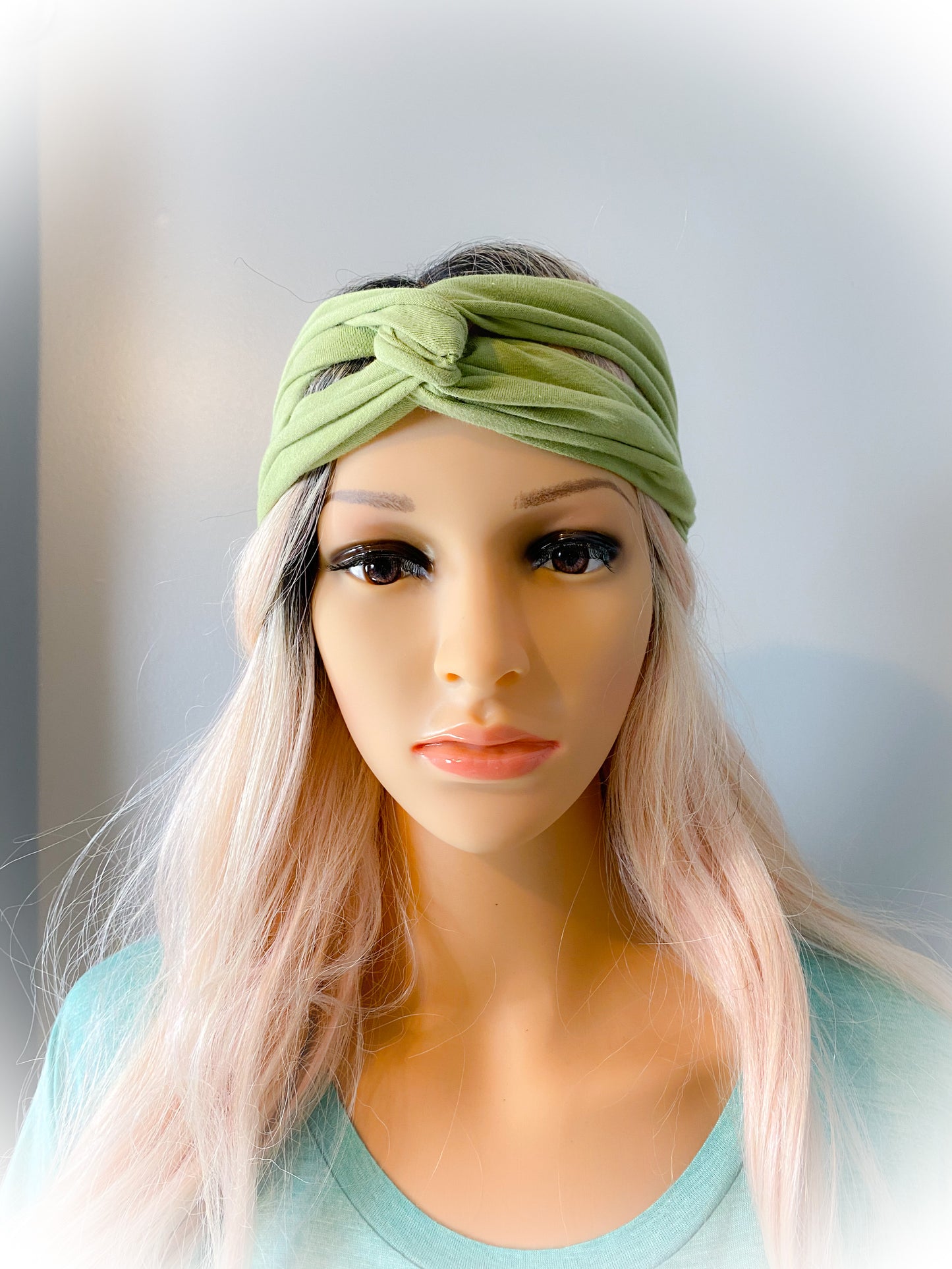 Boho Headband - Olive - Punchy Cactus