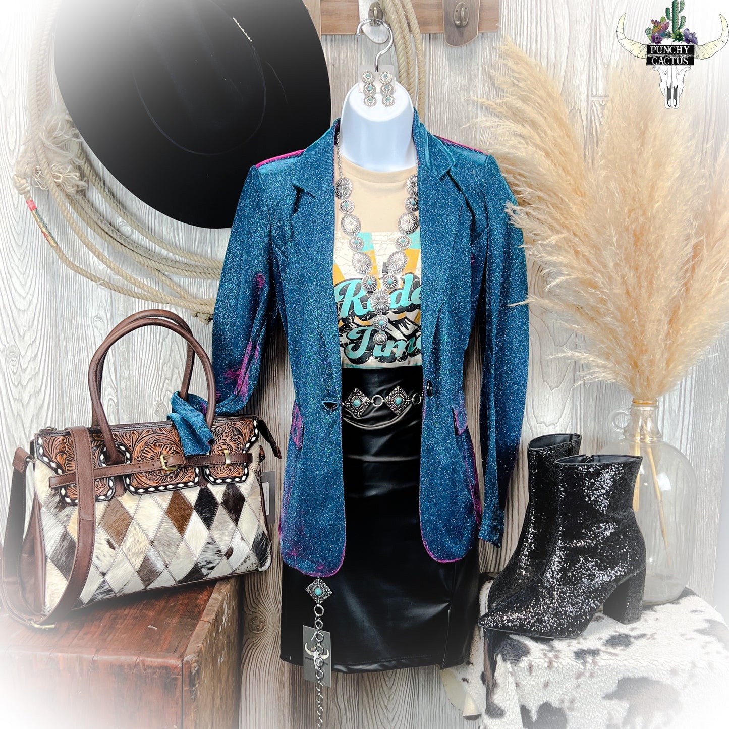 Iridescent Blazer