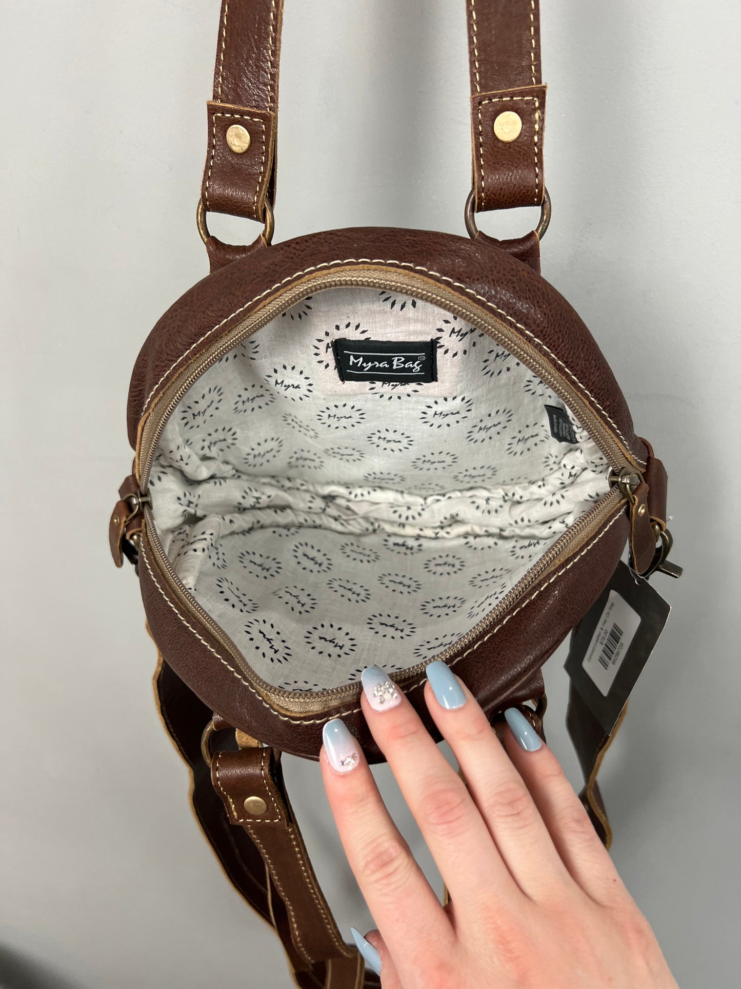 z-Concept Leather & Hair On Bag