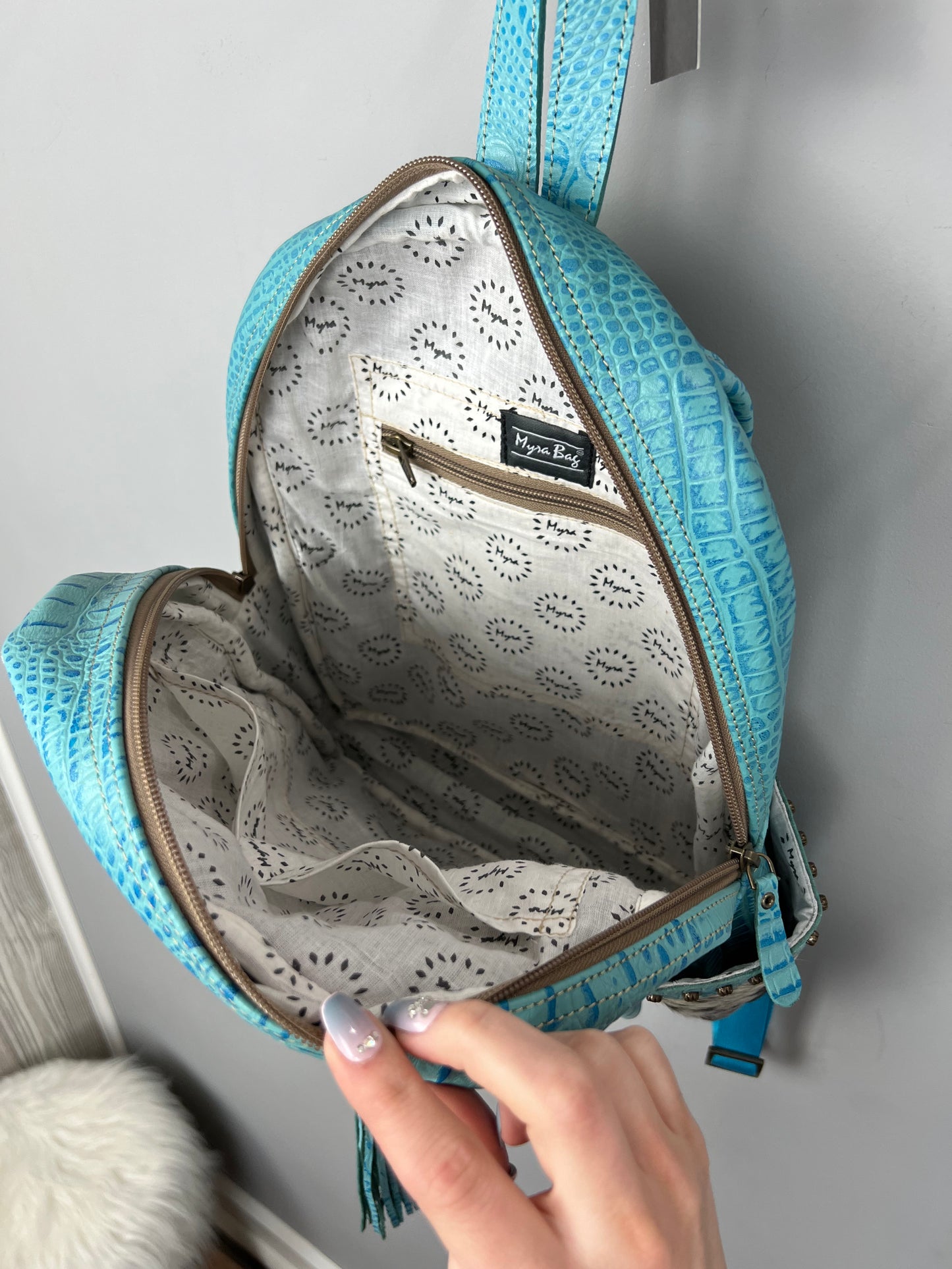 Wild Blue Backpack