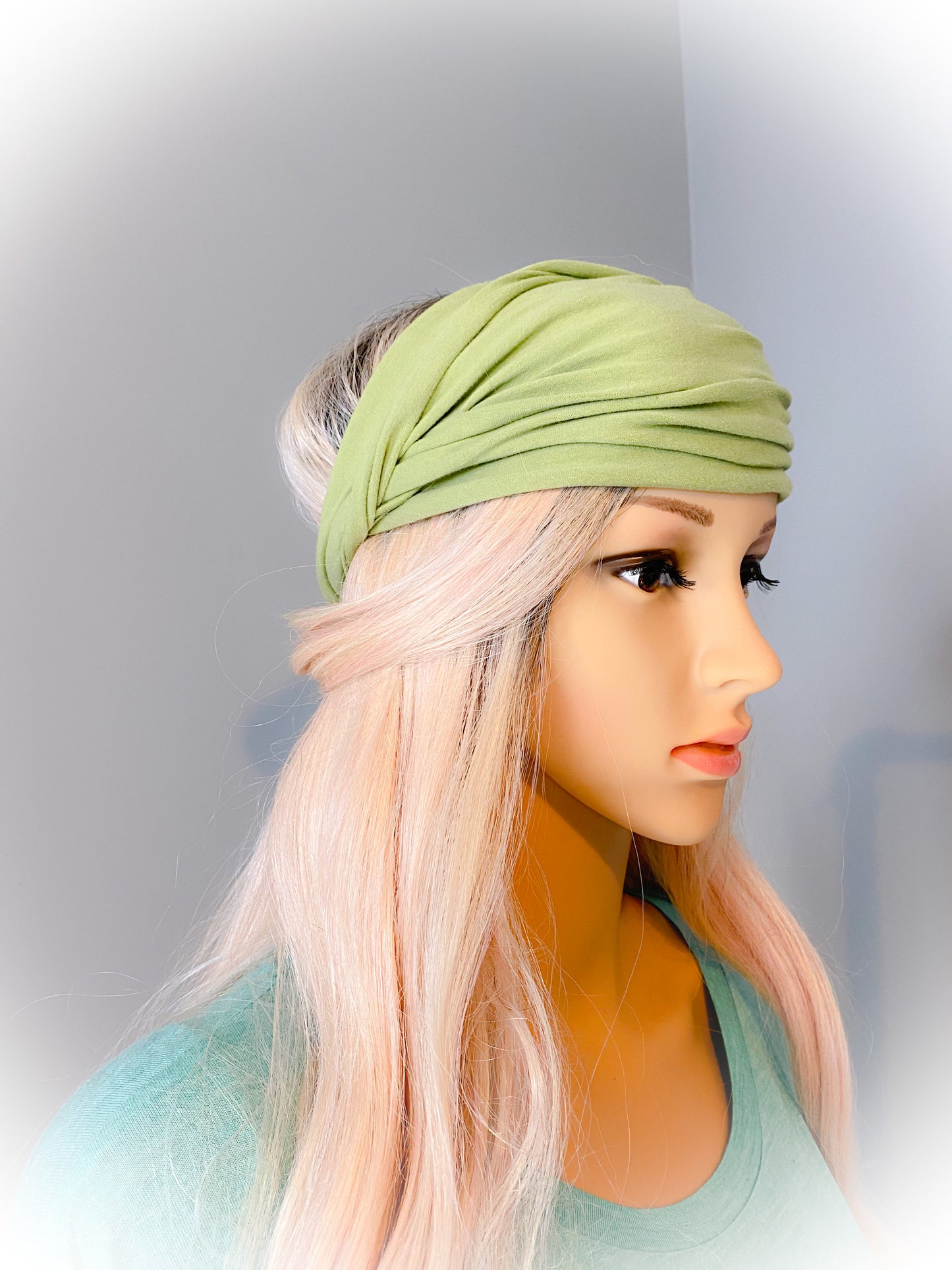 Boho Headband - Olive - Punchy Cactus