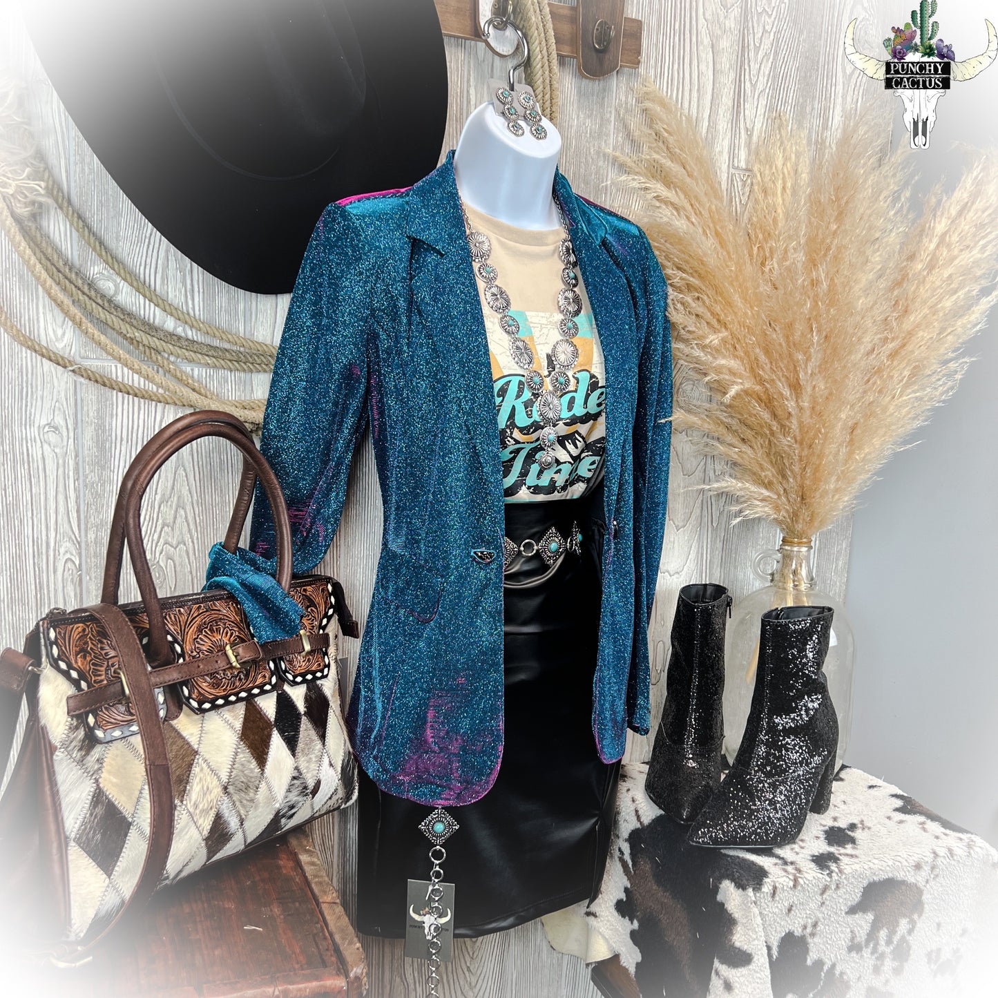 Iridescent Blazer
