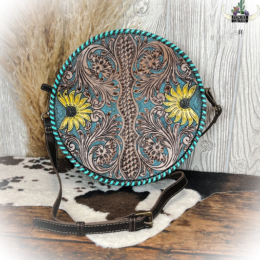 Boho Teal Canteen Purse