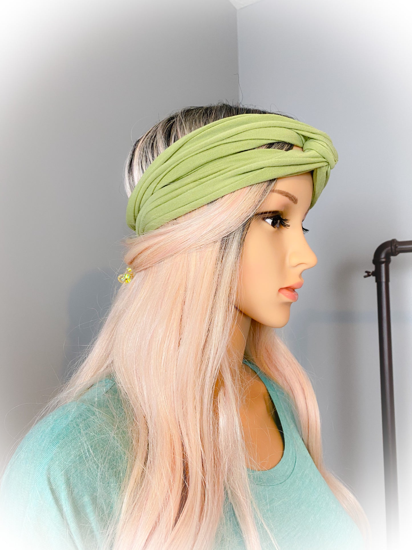 Boho Headband - Olive - Punchy Cactus
