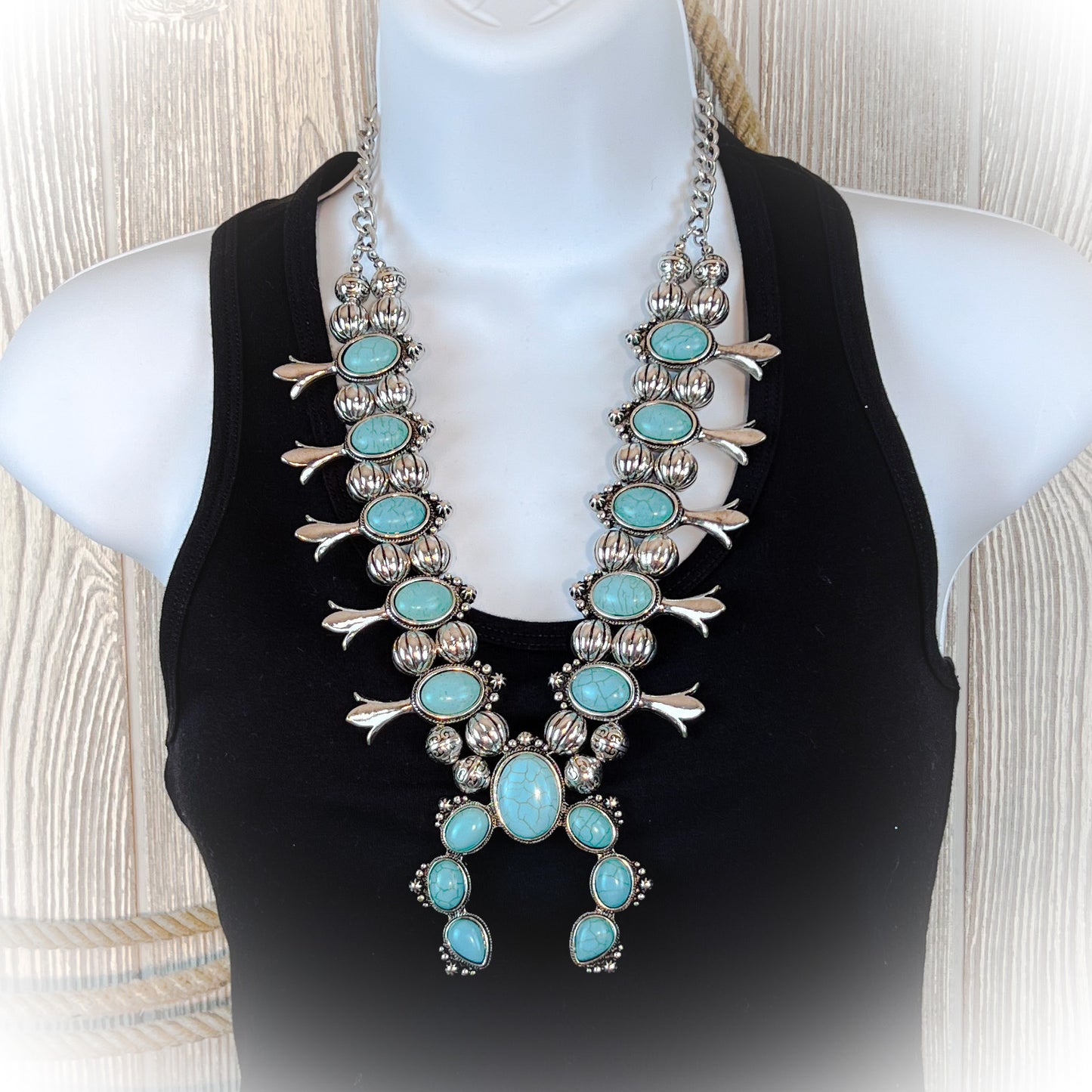 Miles Squash Blossom Necklace