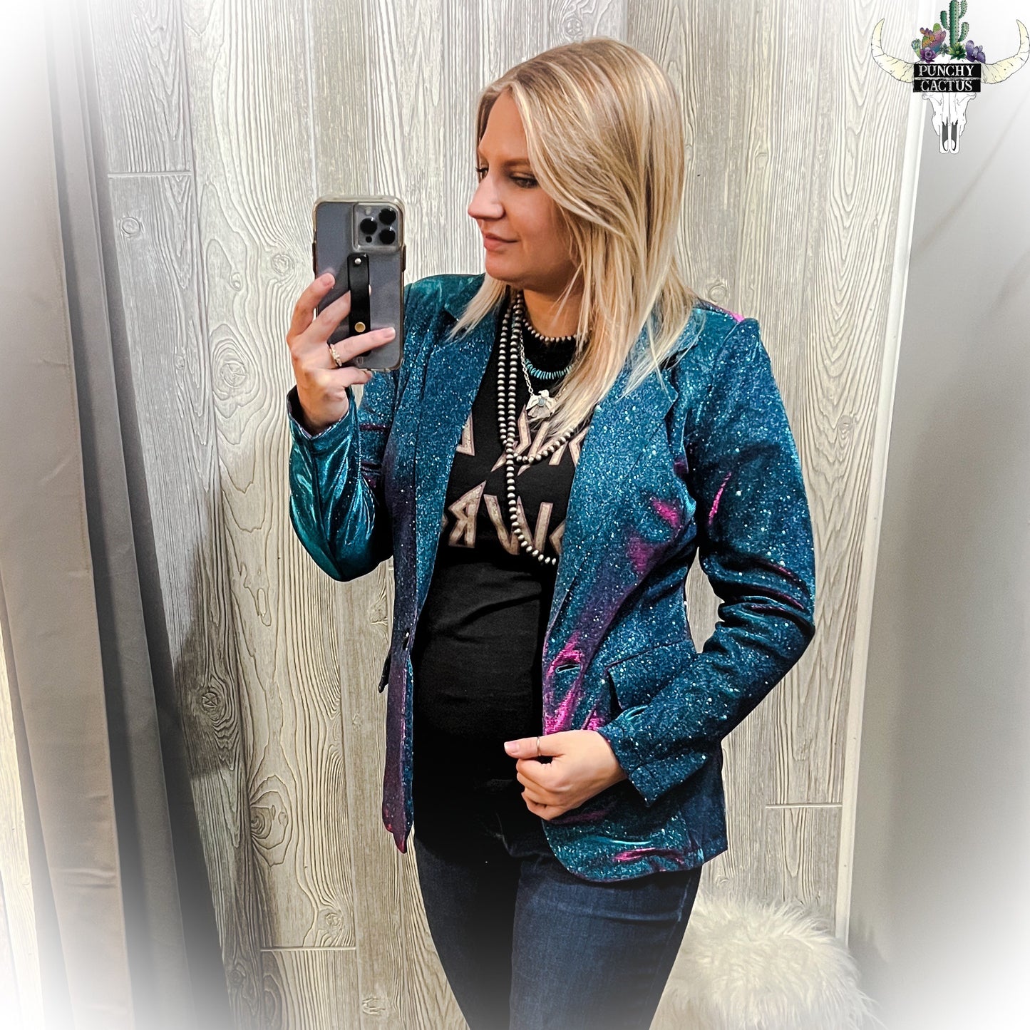 Iridescent Blazer
