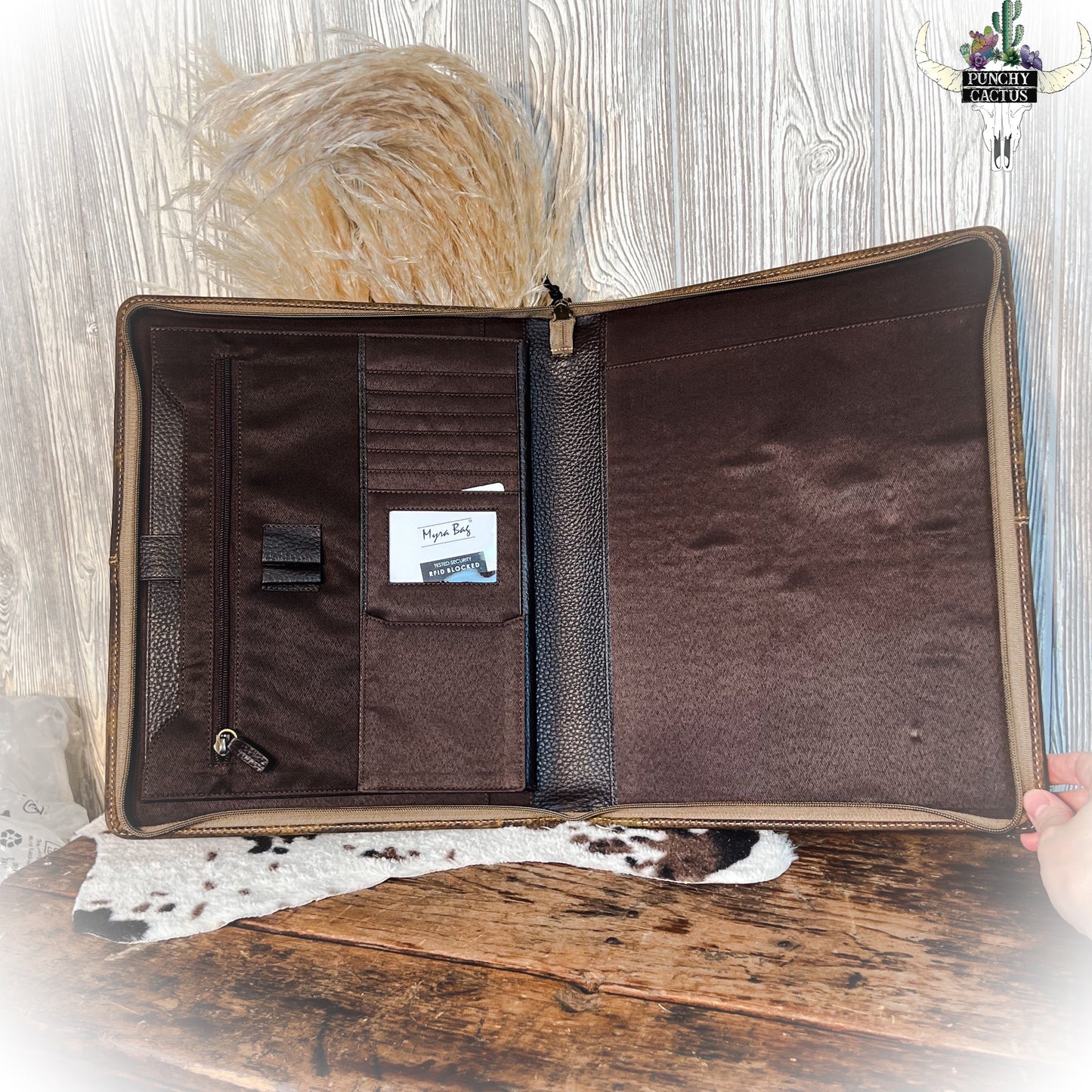 z-Sunflower Leather Professional Binder