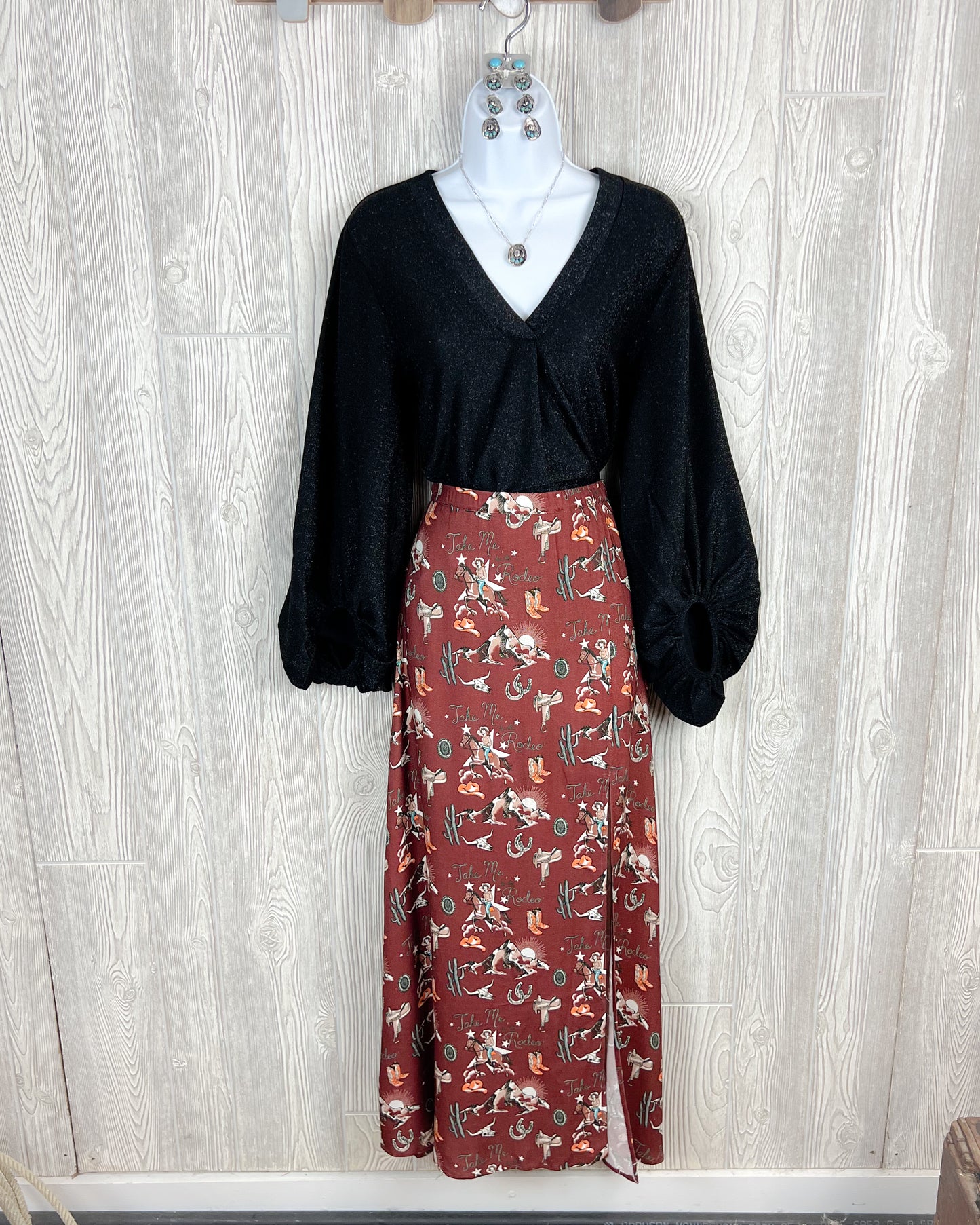 Retro Conversational Skirt