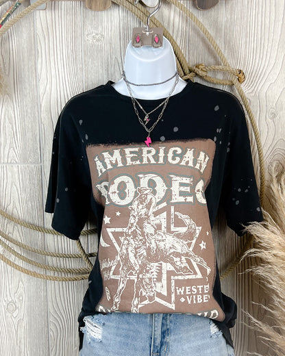 American Rodeo - Oversized Graphic Tee