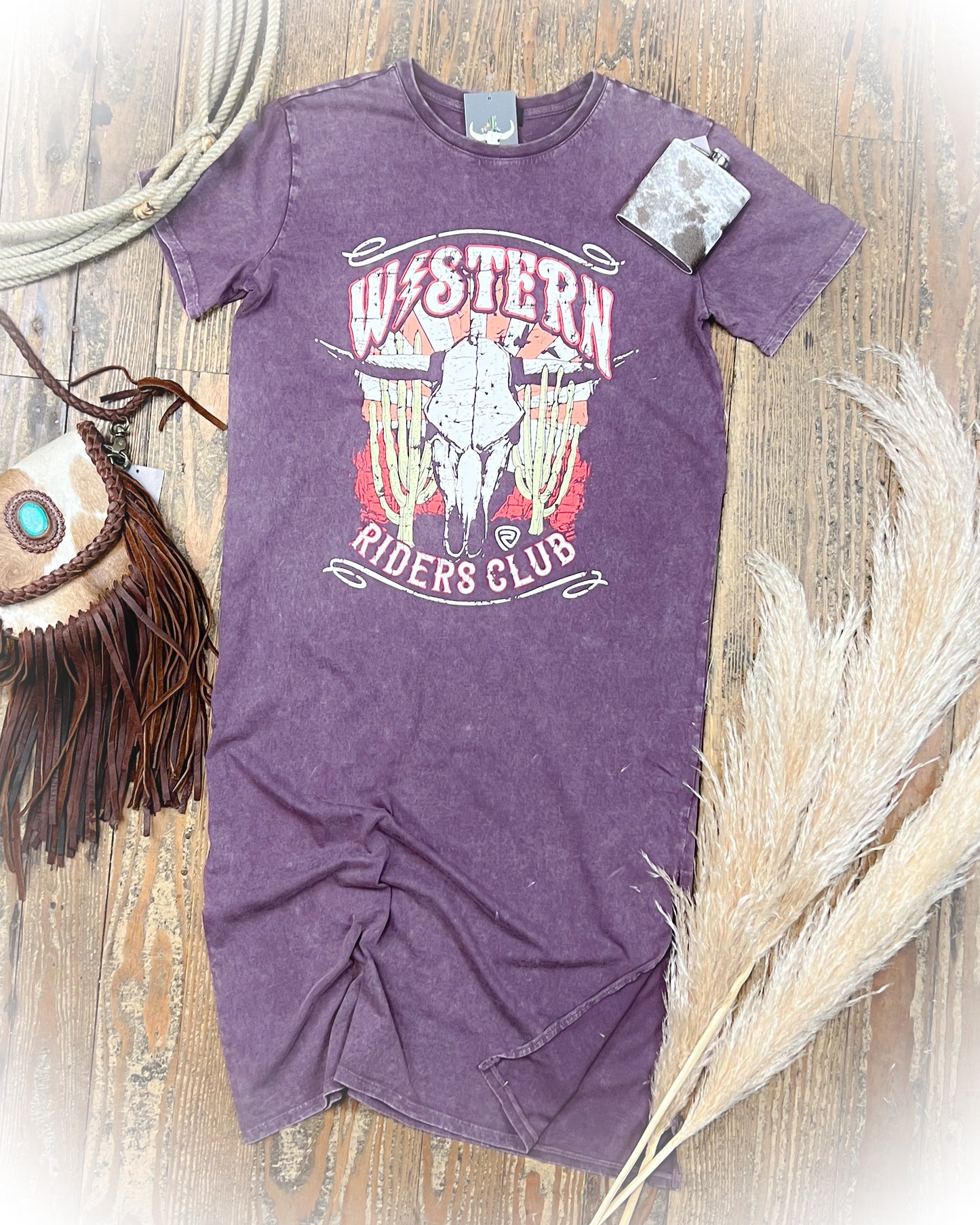 Western Riders Club - Tee Shirt Dress