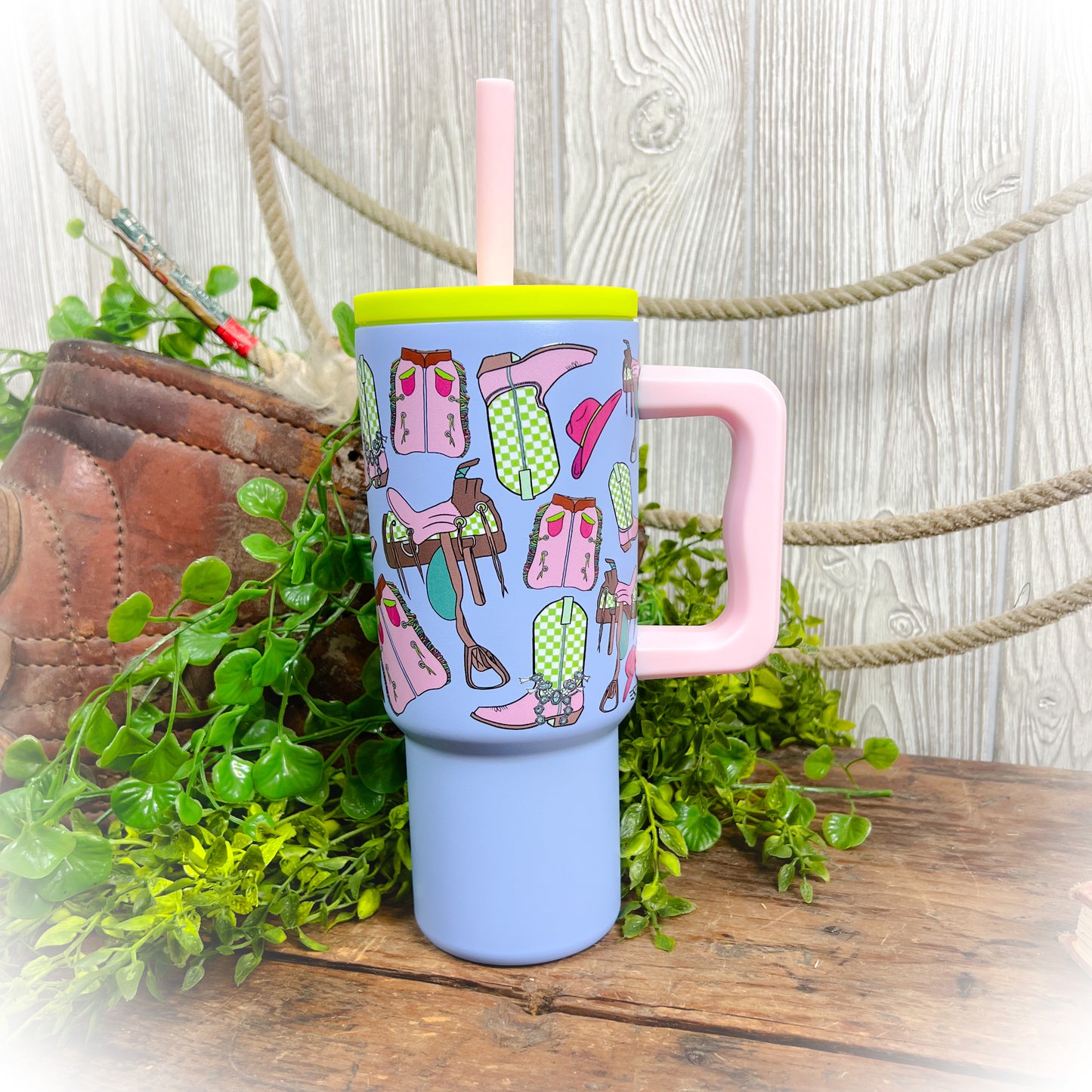 Kids 24oz Stainless Steel Tumbler Cup with Silicone Straw – Multiple Designs