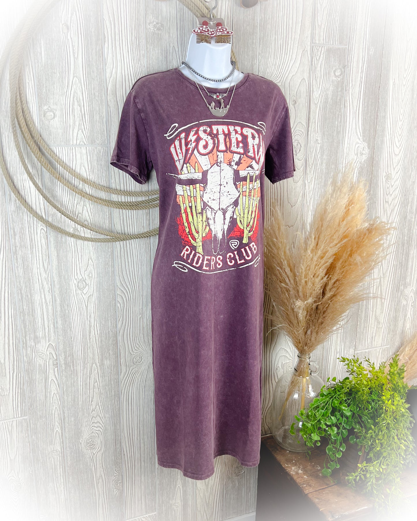 Western Riders Club - Tee Shirt Dress