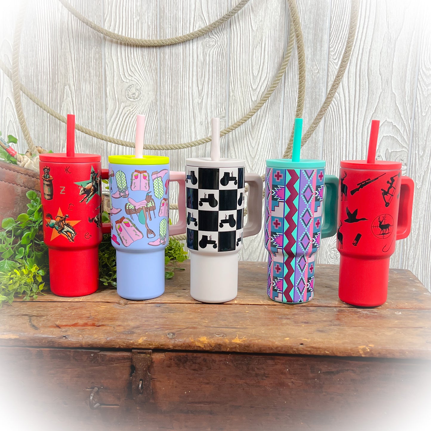 Kids 24oz Stainless Steel Tumbler Cup with Silicone Straw – Multiple Designs