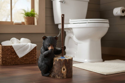 STINKY BEAR TOILET BRUSH HOLDER