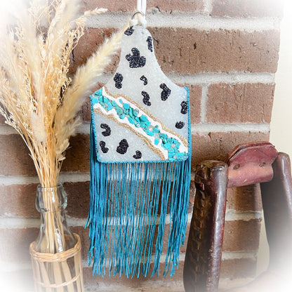 Cow Ear Tag Car Freshie - Multiple Scents & Designs