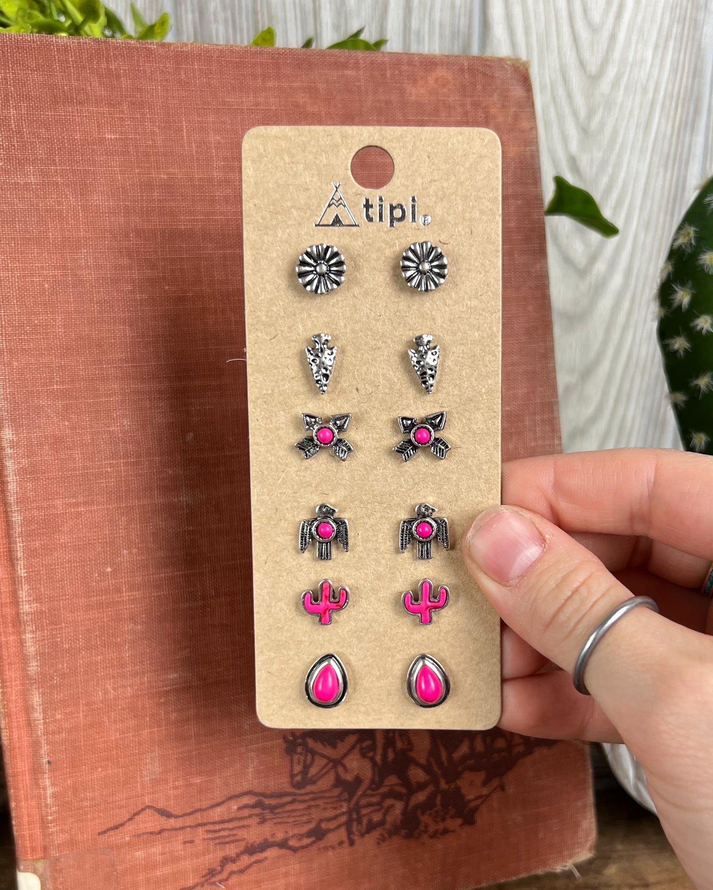 Do That Earring Set - Hot Pink