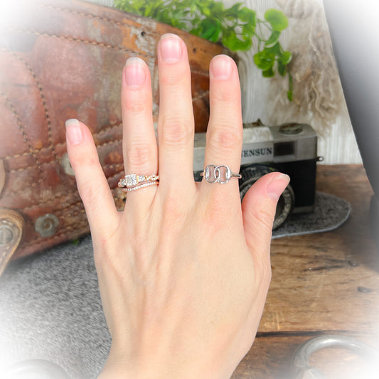 Sutton - Sterling Silver Horse Snaffle Bit Ring