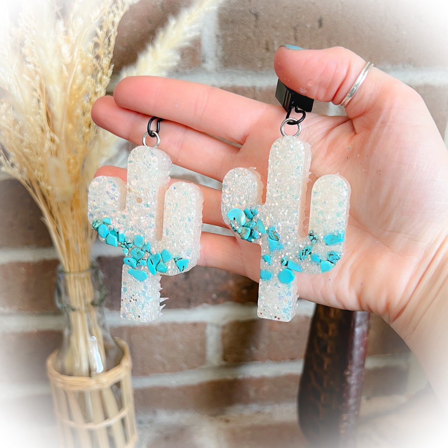 Cactus Car Freshie Vent Clips - Multiple Scents & Designs