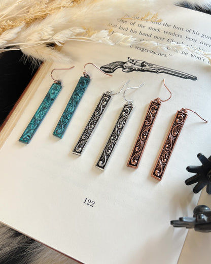 Everyday Western Dangle Earrings - Multiple Colors