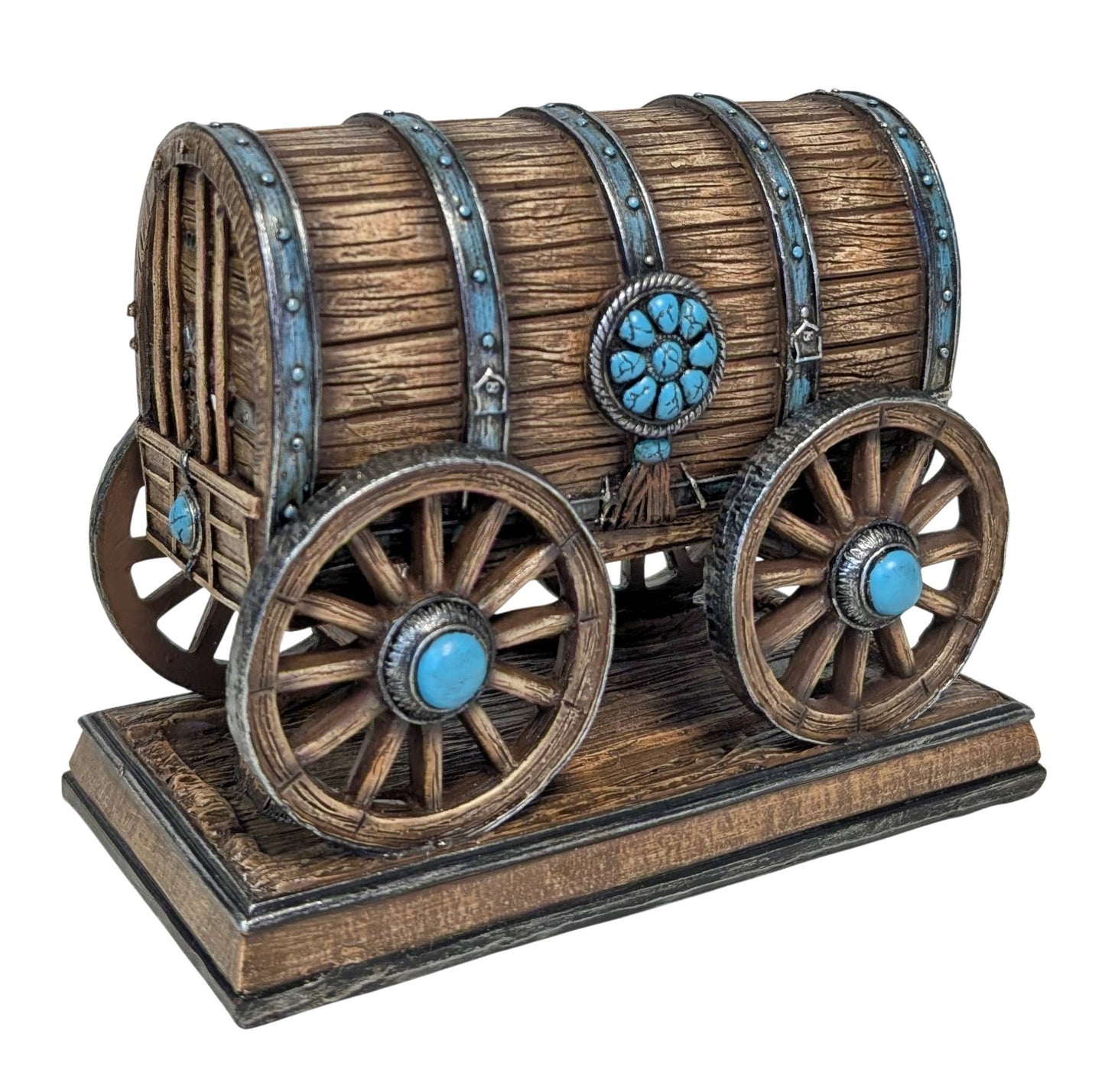 WAGON W TURQUOISE ACCENT