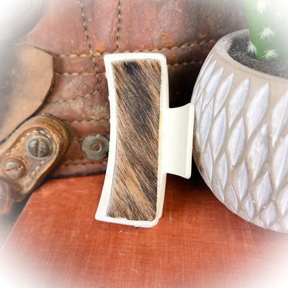 Cowhide Claw Clips