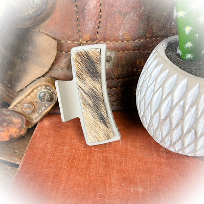 Cowhide Claw Clips