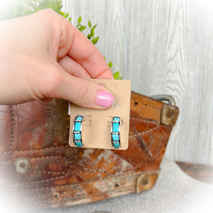 Sweet & Simple Western Dainty Semi Hoop Earrings