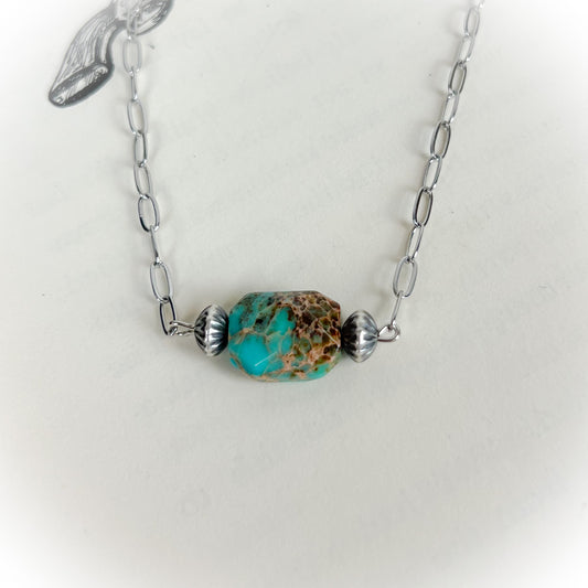 Hattie Turquoise Variscite Necklace