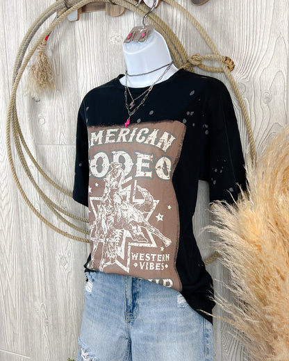 American Rodeo - Oversized Graphic Tee