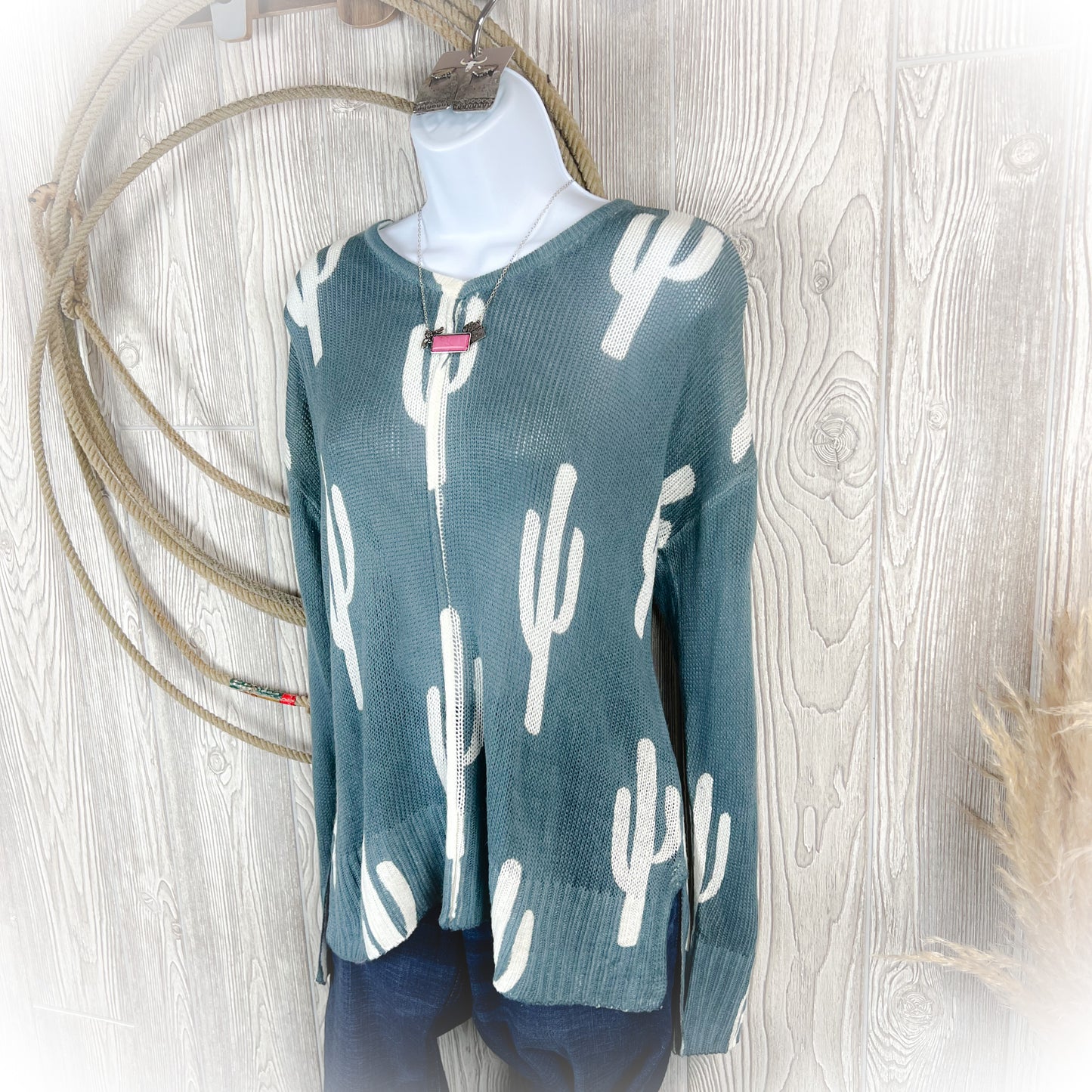 Cactus Baja Light Sweater