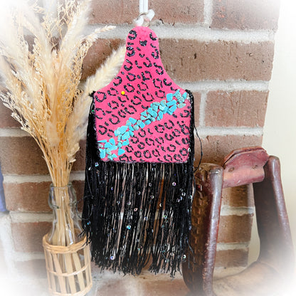 Cow Ear Tag Car Freshie - Multiple Scents & Designs