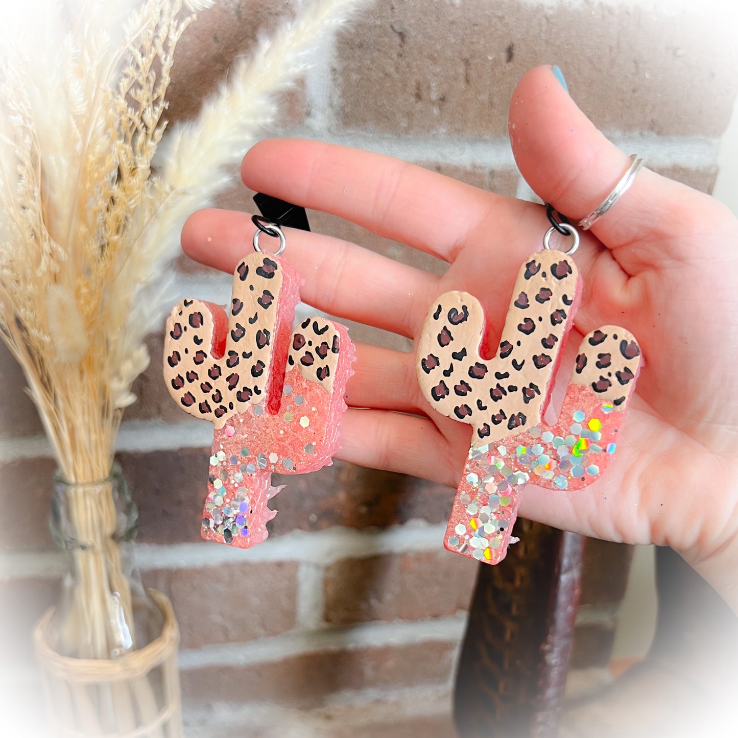 Cactus Car Freshie Vent Clips - Multiple Scents & Designs